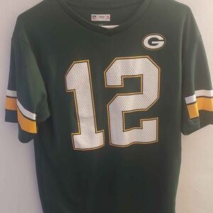 Official NFL Green Bay Packers Jersey Aaron Rodgers #12 Men's Medium